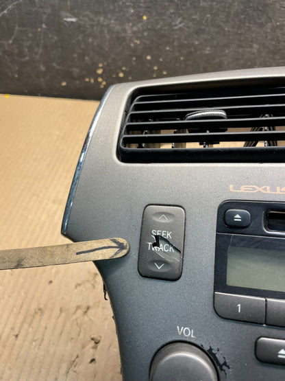 2002-2006 Lexus ES330 Es300 Radio Receiver Tape CD Air Vent Bezel OEM X0866 DG4