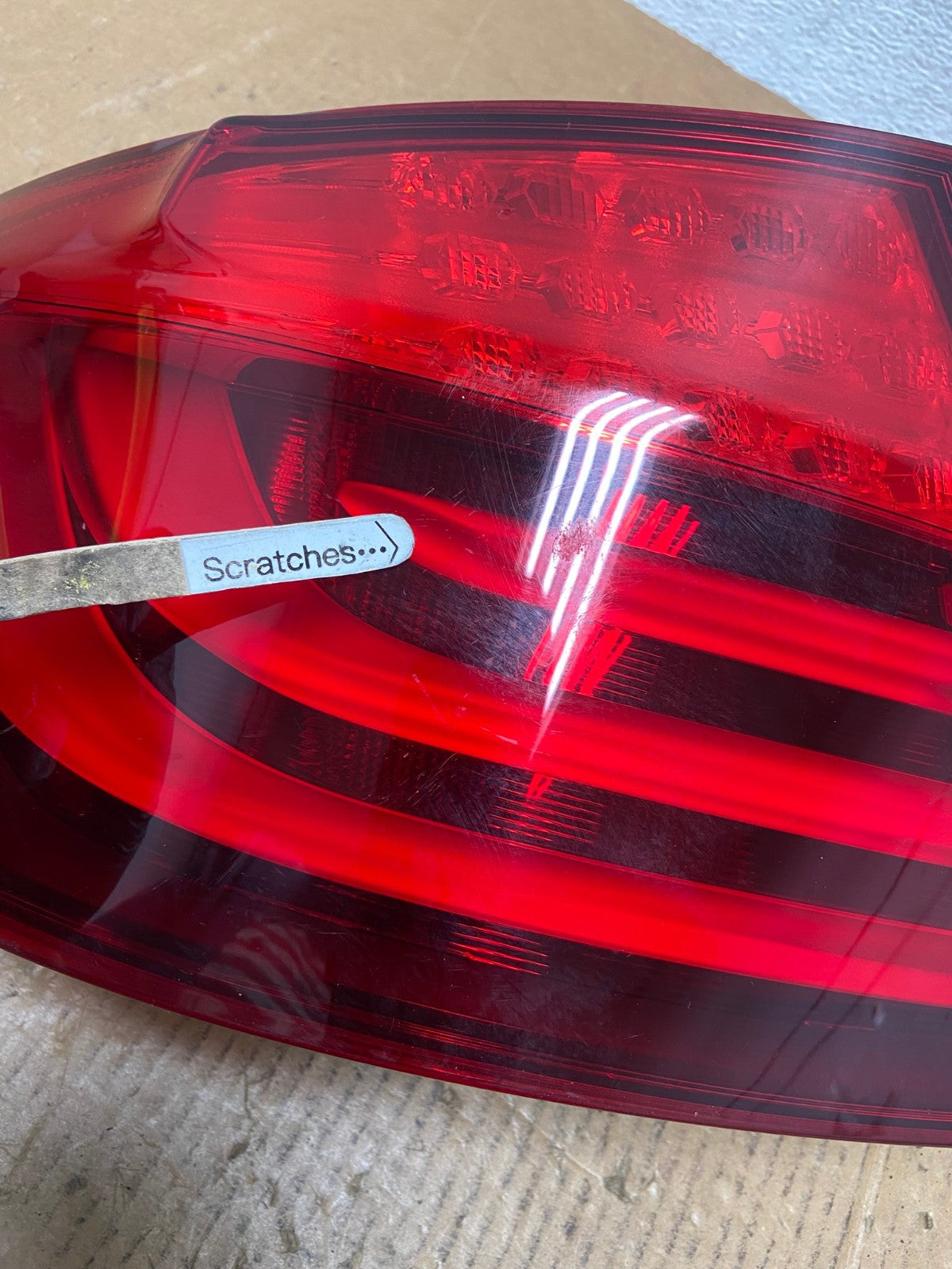 2011 2012 2013 BMW 5 Series F10 Left Driver Lh Side Tail Light AE0274 LK3