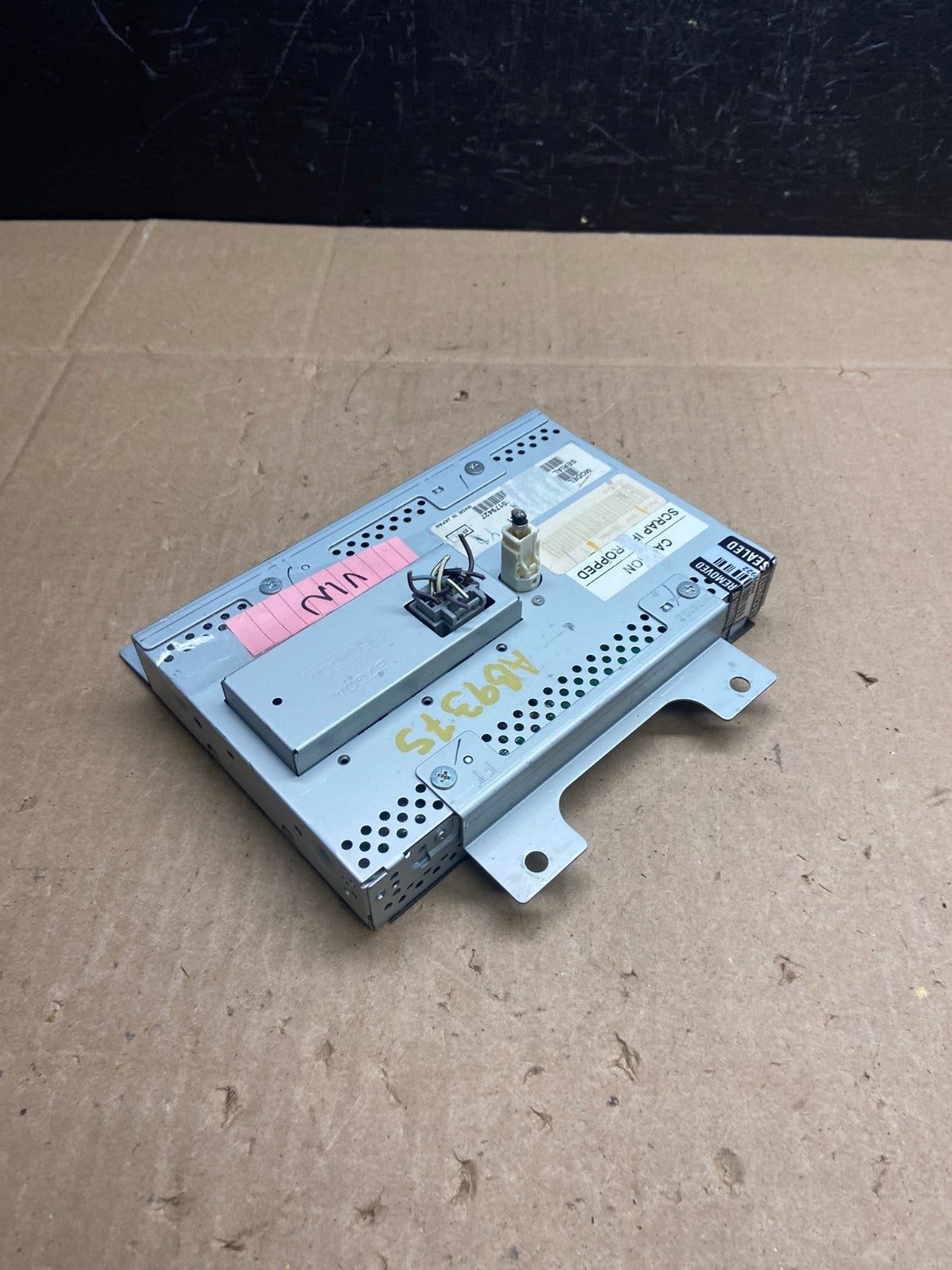 2010 Lincoln Mkz Navigation Radio Display Screen Module AB9375   DG5