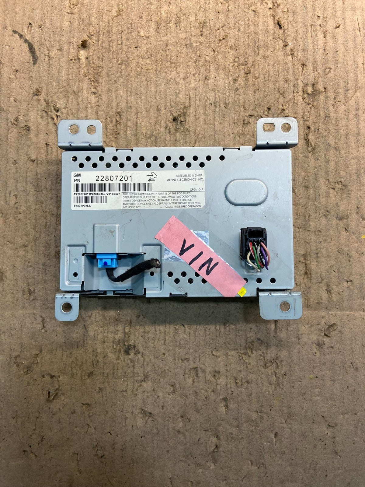 2010 - 2011 Chevrolet Equinox Radio Display Screen Information Dash Oem Z0779 DG6