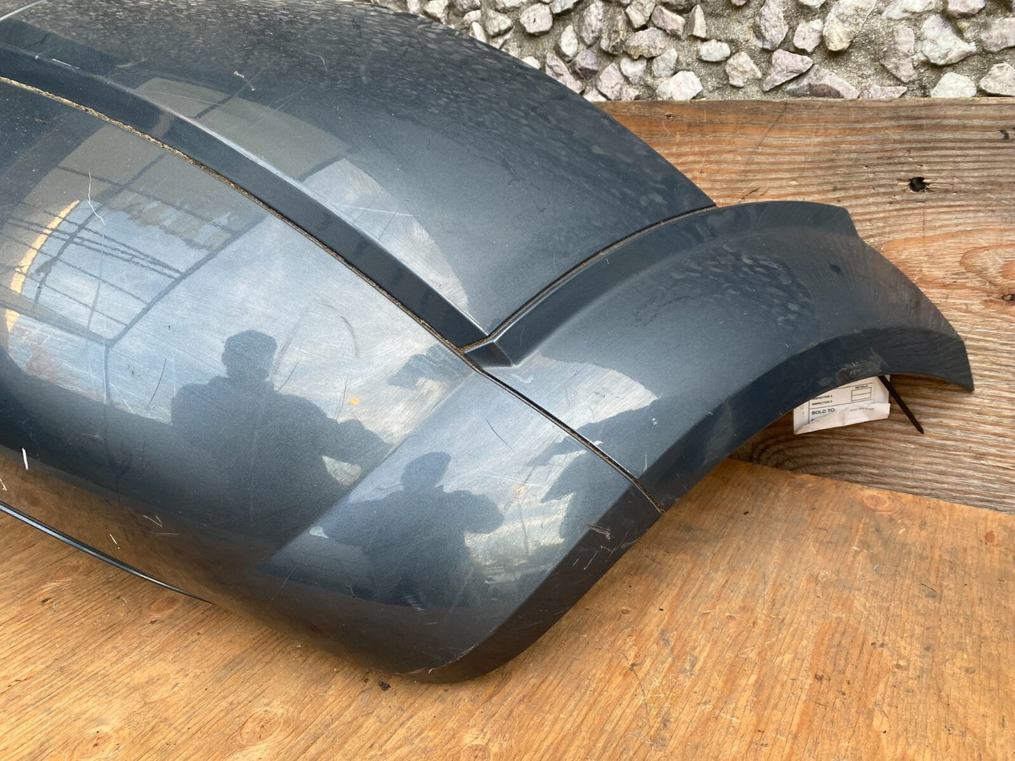 1999 to 2006 Audi TT S-line Quattro Rear Bumper Plastic Cover E542210