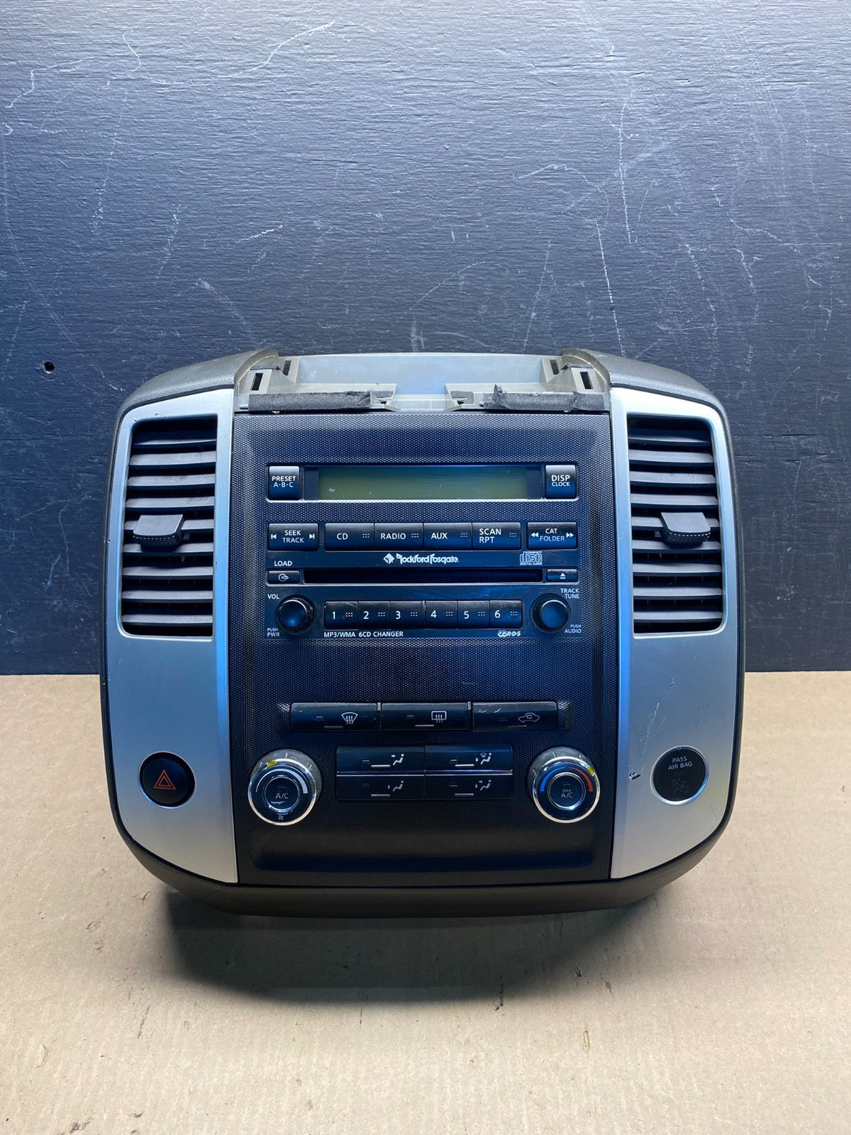 2009-2012 Nissan Xterra Frontier AM FM CD Player Radio Receiver AG3219 MS0