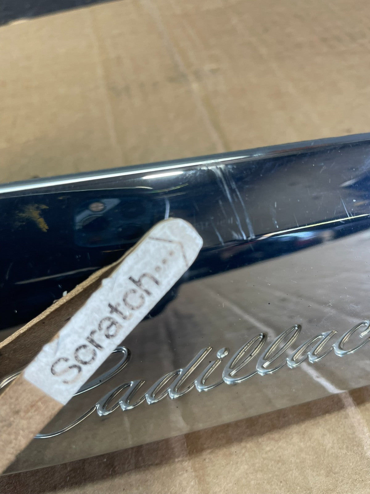 2010-2015 Cadillac SRX Rear Liftgate Tailgate Finish Molding W/ Camera AD0205 DG4