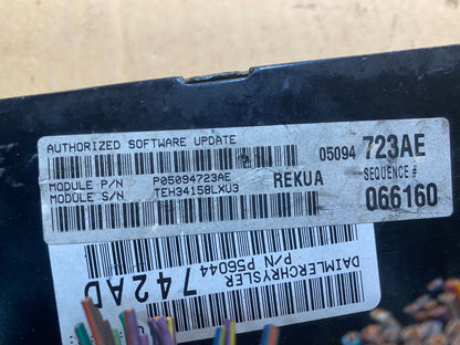 2006  Jeep Commander Grand Cherokee 3.7L Engine Control Module ECU ECM ac2764 DG2