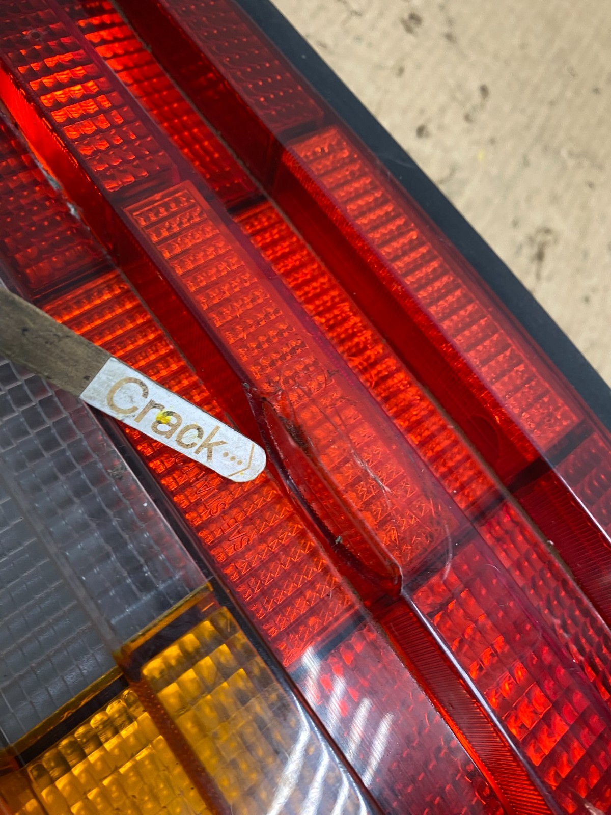 1994 to 1995 Mercedes E Class W124 Left Driver LH Side Tail Light W7537 DW3