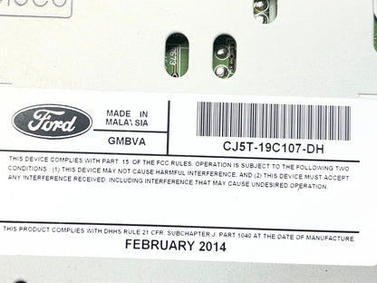 2013 2014 2015 Ford Escape Radio Receiver ID cj5t-19c107-bg ai0504 DG8