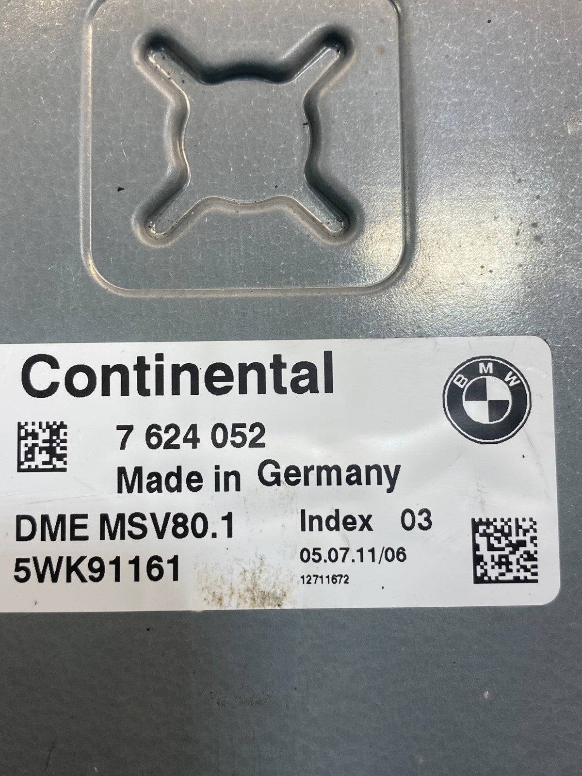 2007 - 2011 BMW 328i 528i E90 ECM ECU Engine Computer 7624052 ac7960 DG2