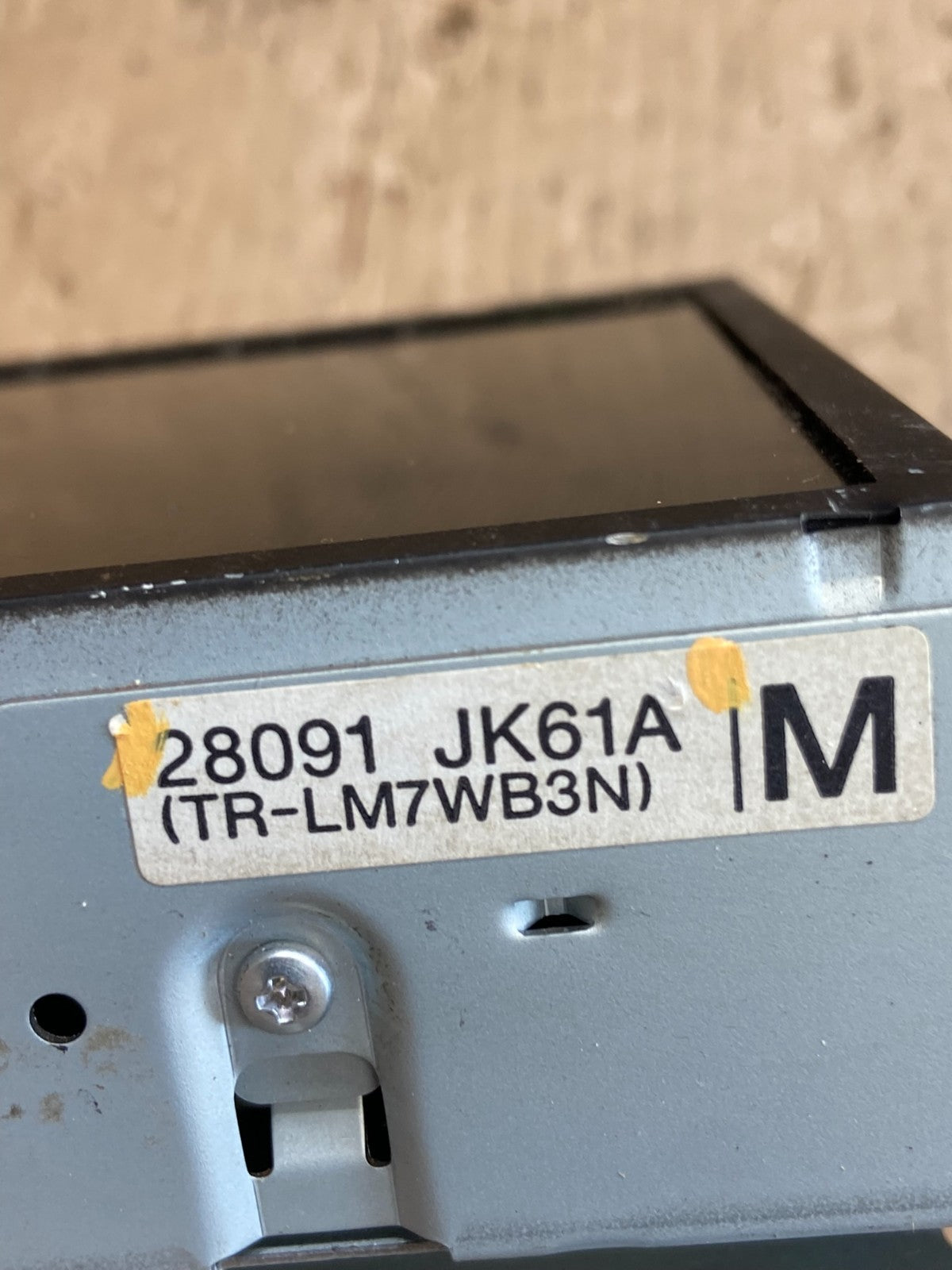 2008 to 2012 Nissan Armada QX56 Display Screen Information AE4475 DW5