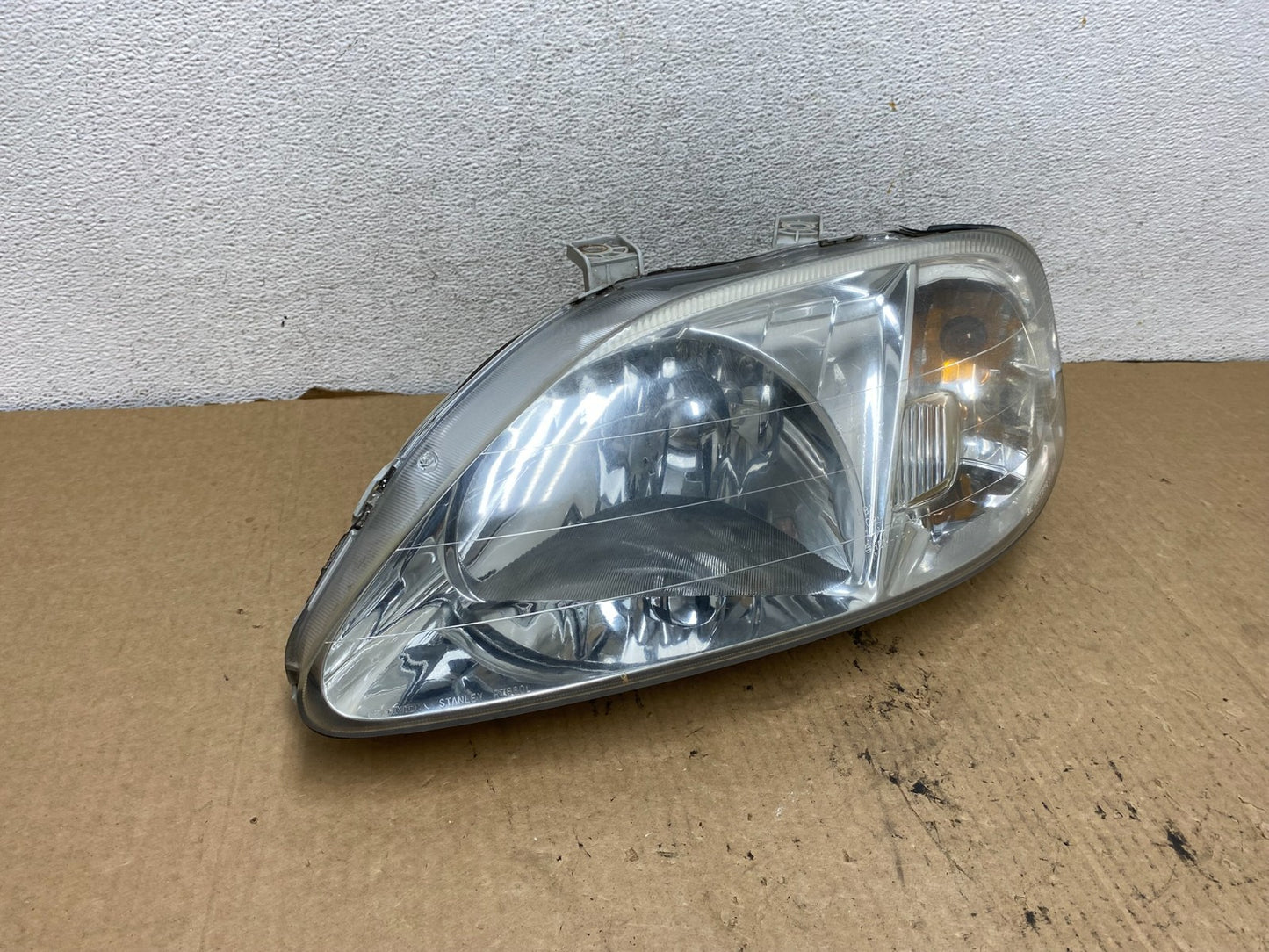 1999 2000 Honda Civic Sedan Headlight Halogen Left Driver Lh AG2184 DW2