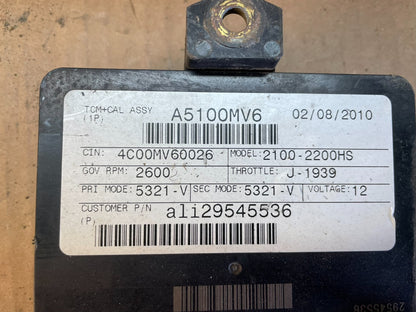 29545536 Allison TCM Transmission Control Module Computer Auto ac5369 DG2