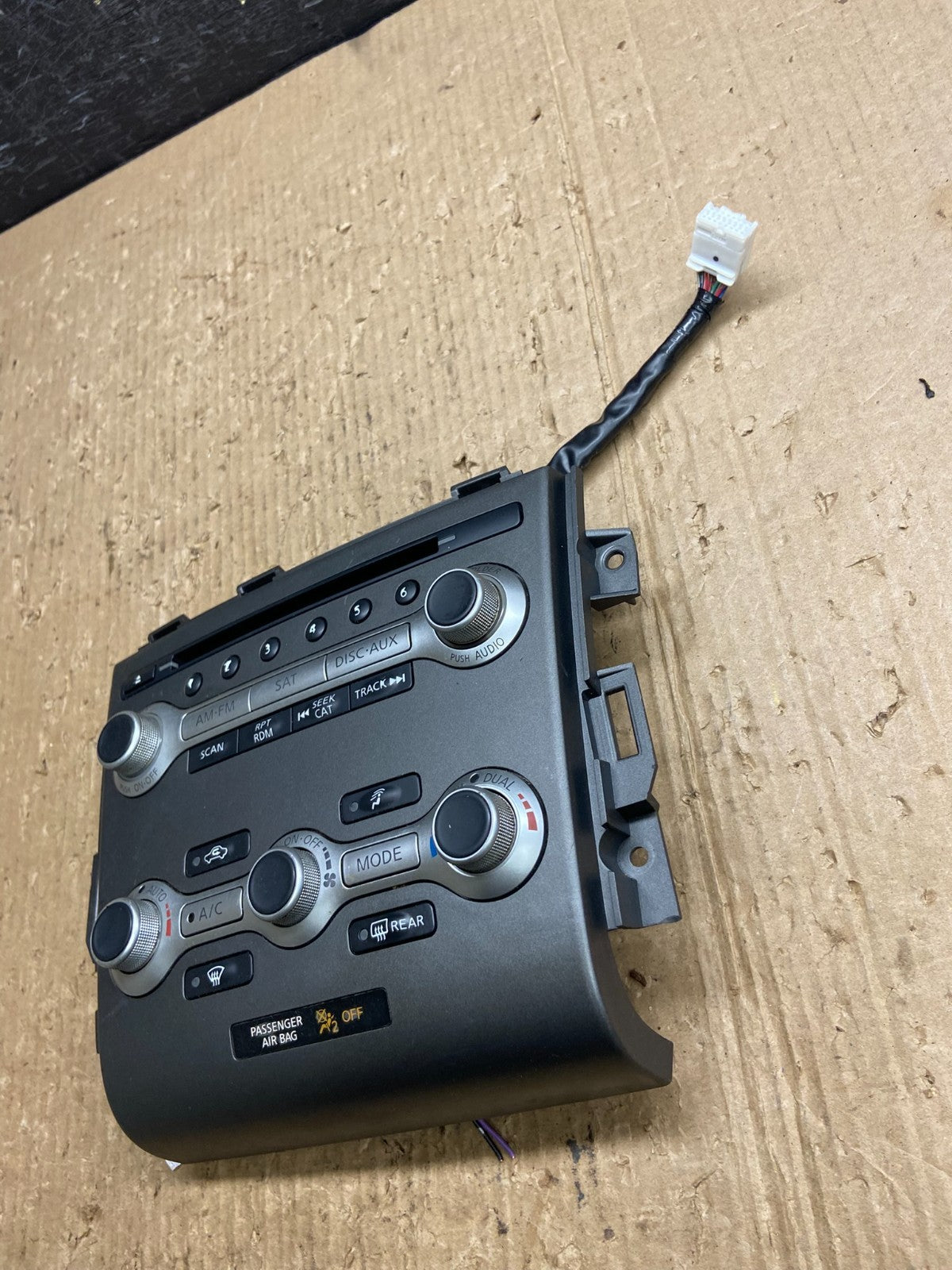2009 Nissan Murano Temperature Climate A/C AC Control Panel af1681 DG1