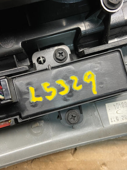 2008 to 2012 Jeep Liberty Dash Climate Temperature Control Radio Bezel L5329 DG7