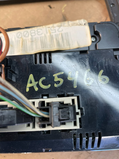 2007-2012 Mercedes X164 GL350 GL450 Climate Control Bezel Wood Switch ac5466 DG6