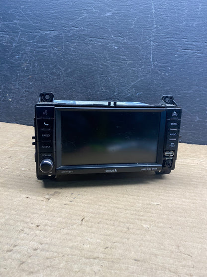 2011 to 2013 Jeep Grand Cherokee Media Satellite Radio Screen Display AD9825 DG0