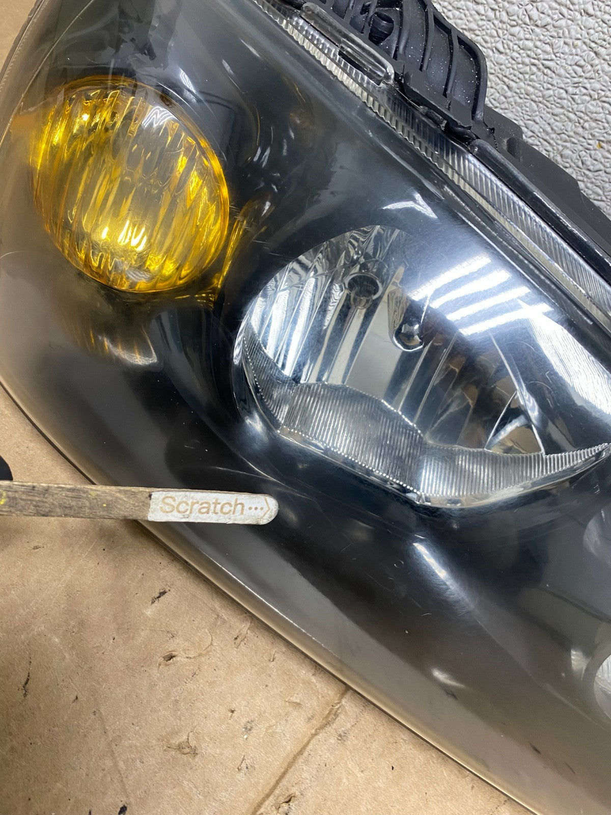 2004 2005 2006 Hyundai Elantra Left+Right Set Halogen Headlights U9908 DW3