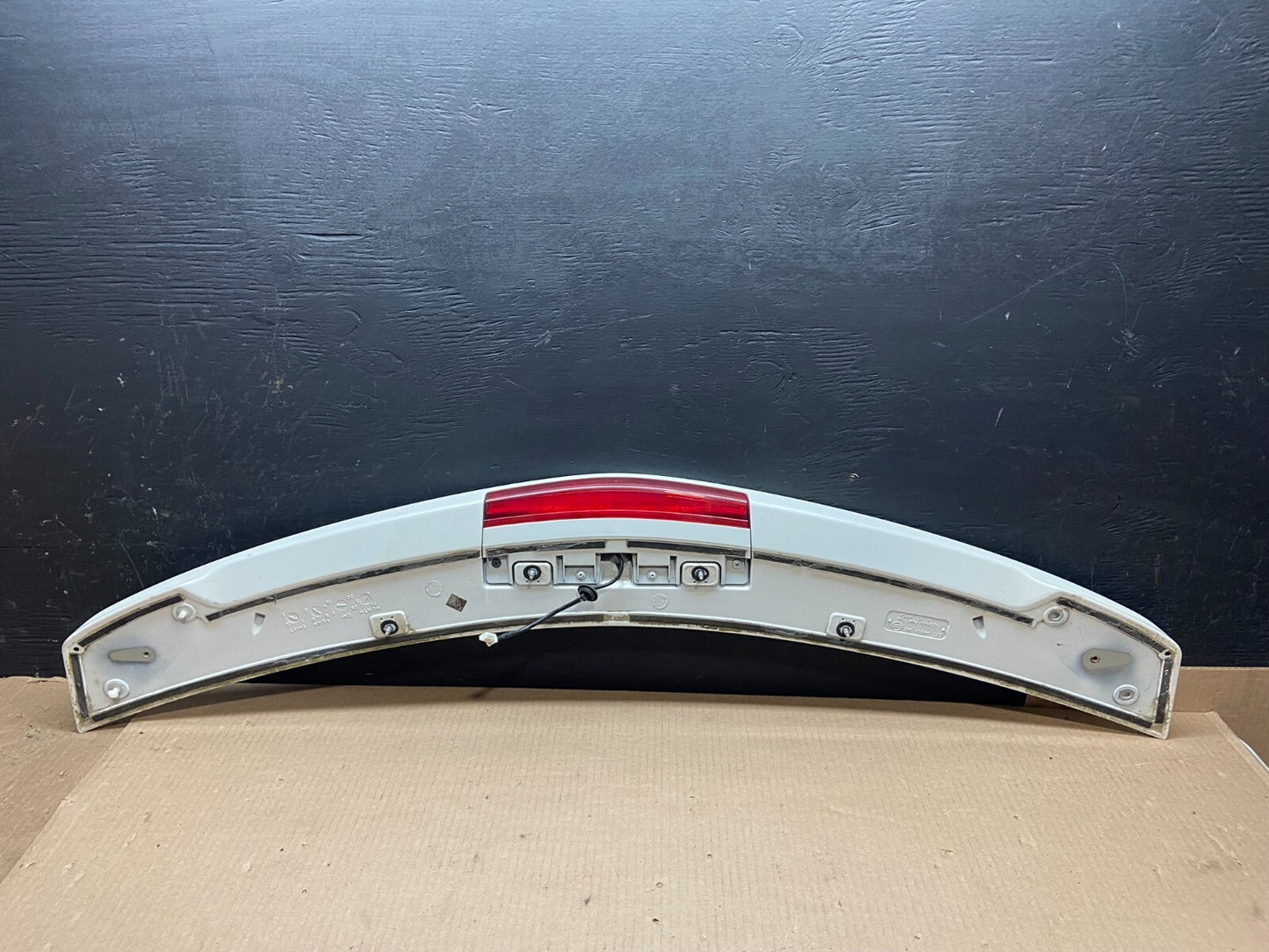 2013-2019 Nissan Sentra Upper Rear Black Spoiler Wing Oem 960303rm0a E8548 DG16