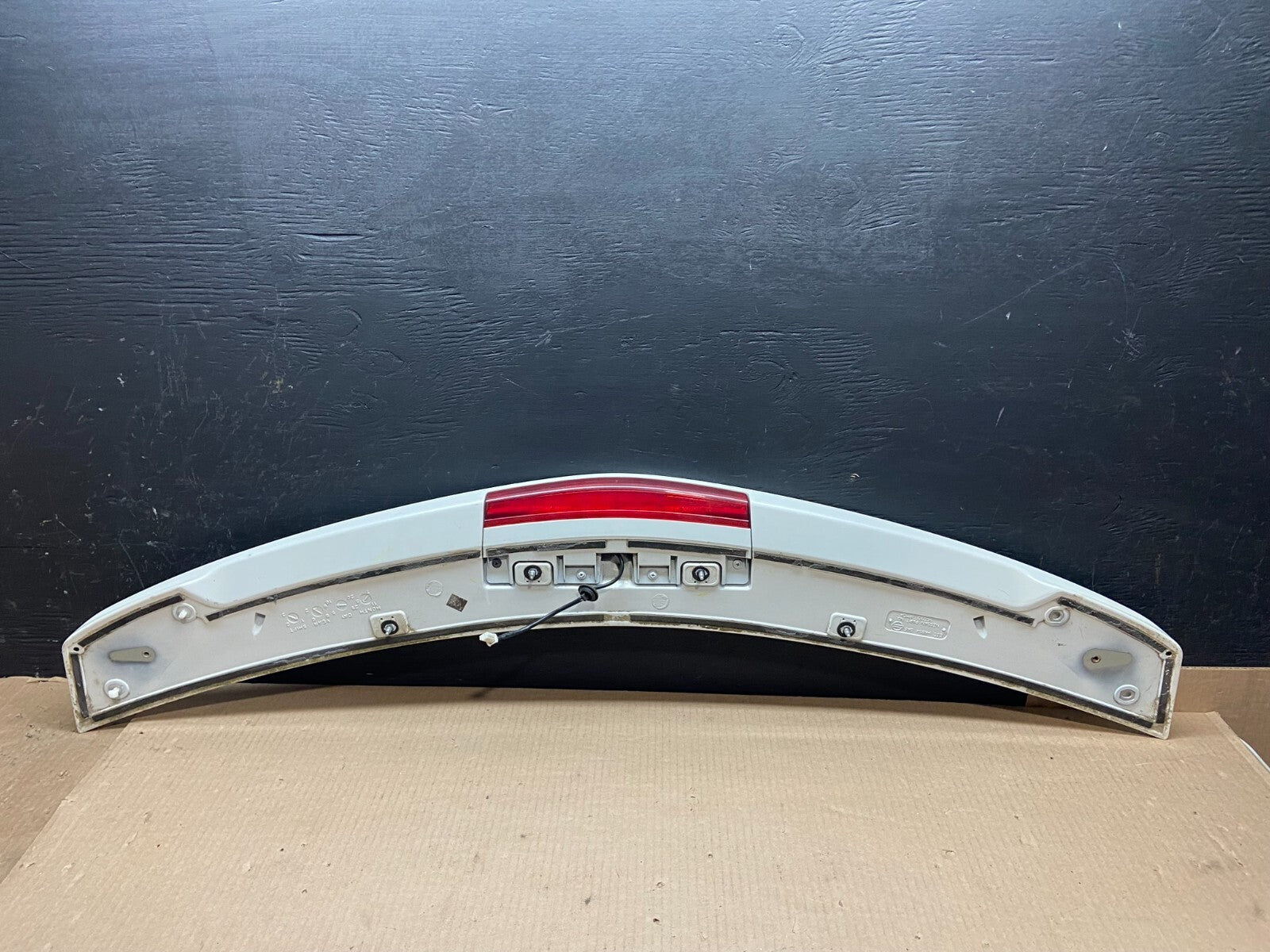 2013-2019 Nissan Sentra Upper Rear Black Spoiler Wing Oem 960303rm0a E8548 DG16