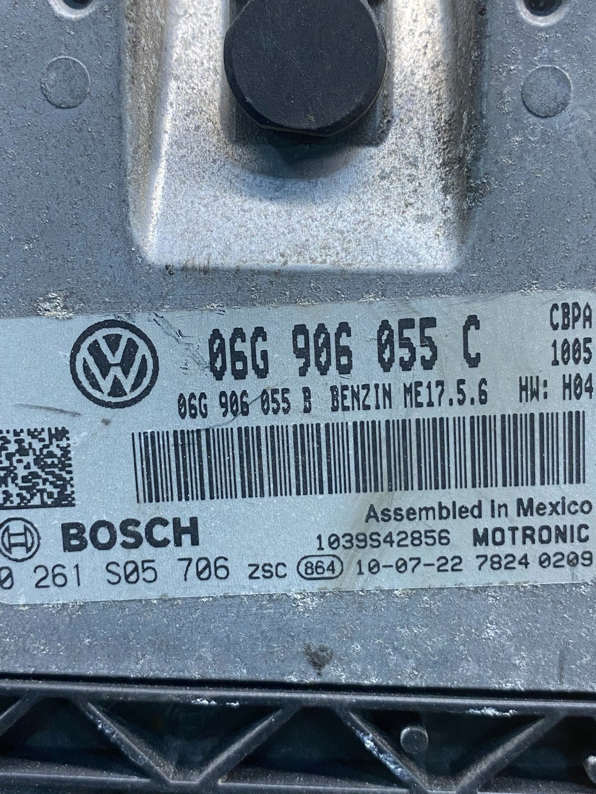 2011 - 2012 Volkswagen Jetta 2.0L Engine Computer Ecu Pcm Ecm Pcu AH3338 DW2