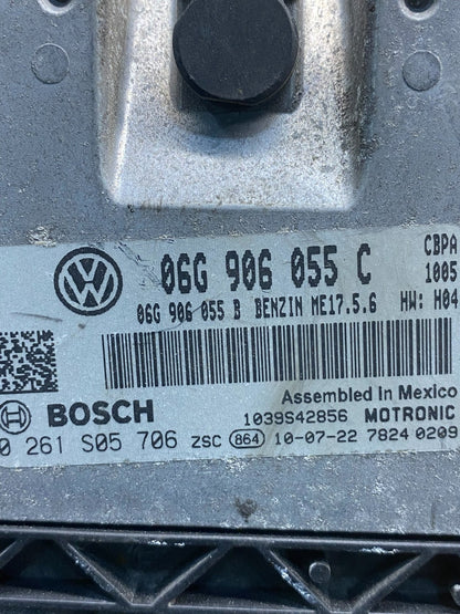 2011 - 2012 Volkswagen Jetta 2.0L Engine Computer Ecu Pcm Ecm Pcu AH3338 DW2