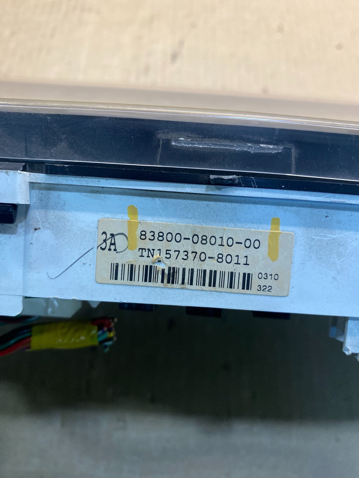 1998 1999 2000 Toyota Sienna Speedometer Cluster Gauge AG1849 DG6