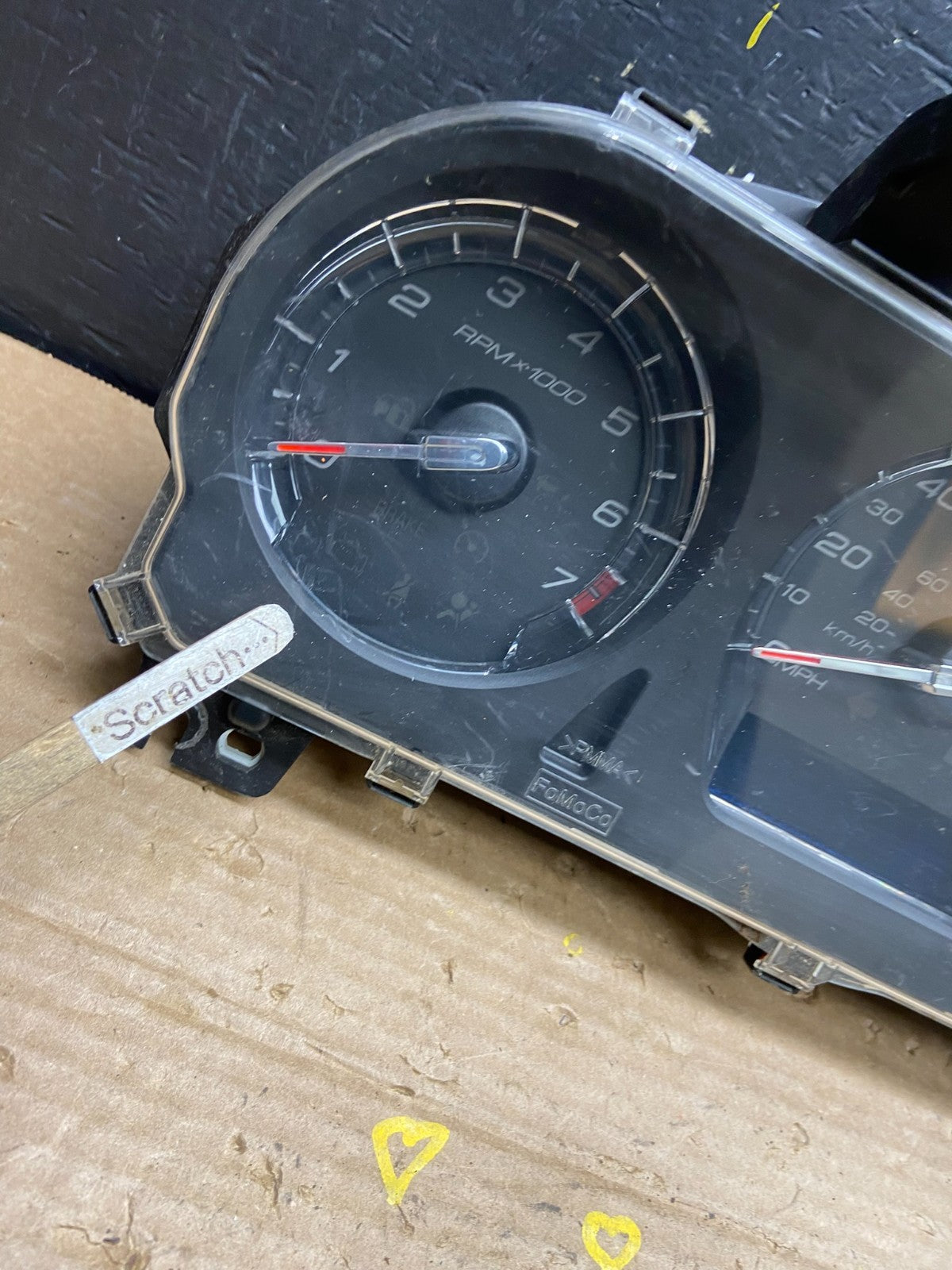 2011 2012  Ford Taurus Speedometer Instrument Cluster Gauges W3389 DG1