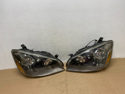 2005 to 2006 Nissan Altima Left+Right Side Set Halogen Headlights AG4667 DW0