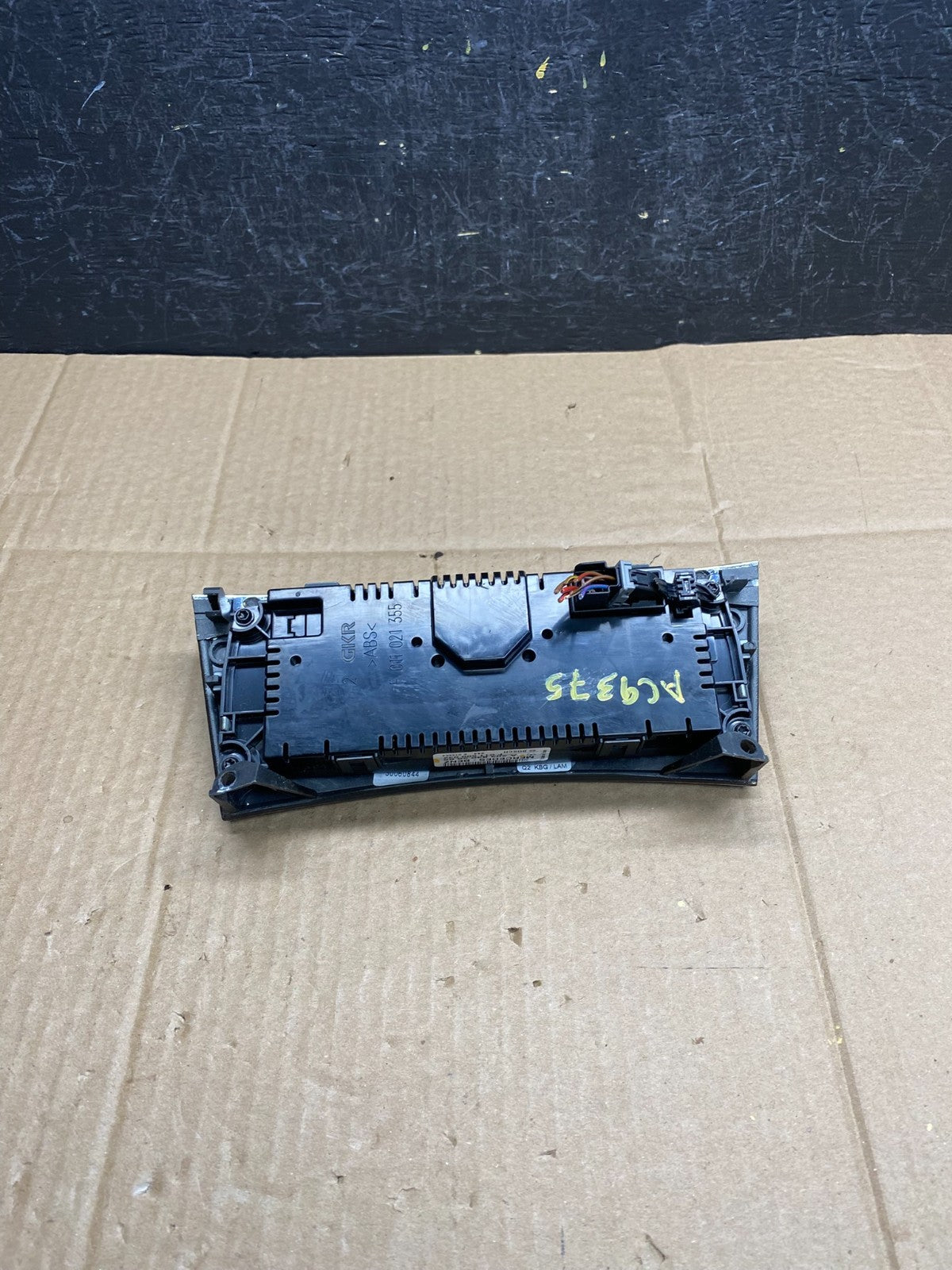 2005-2009 Mercedes W203 C230 C240 A/C Heater Climate Control Trim AC9375 DG3
