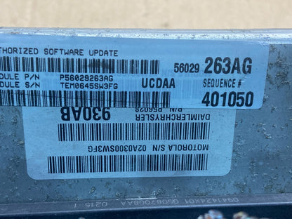 2005 Dodge Ram 1500 Engine Computer 5.7L ECM ECU P56029263AG AF9050 DG2