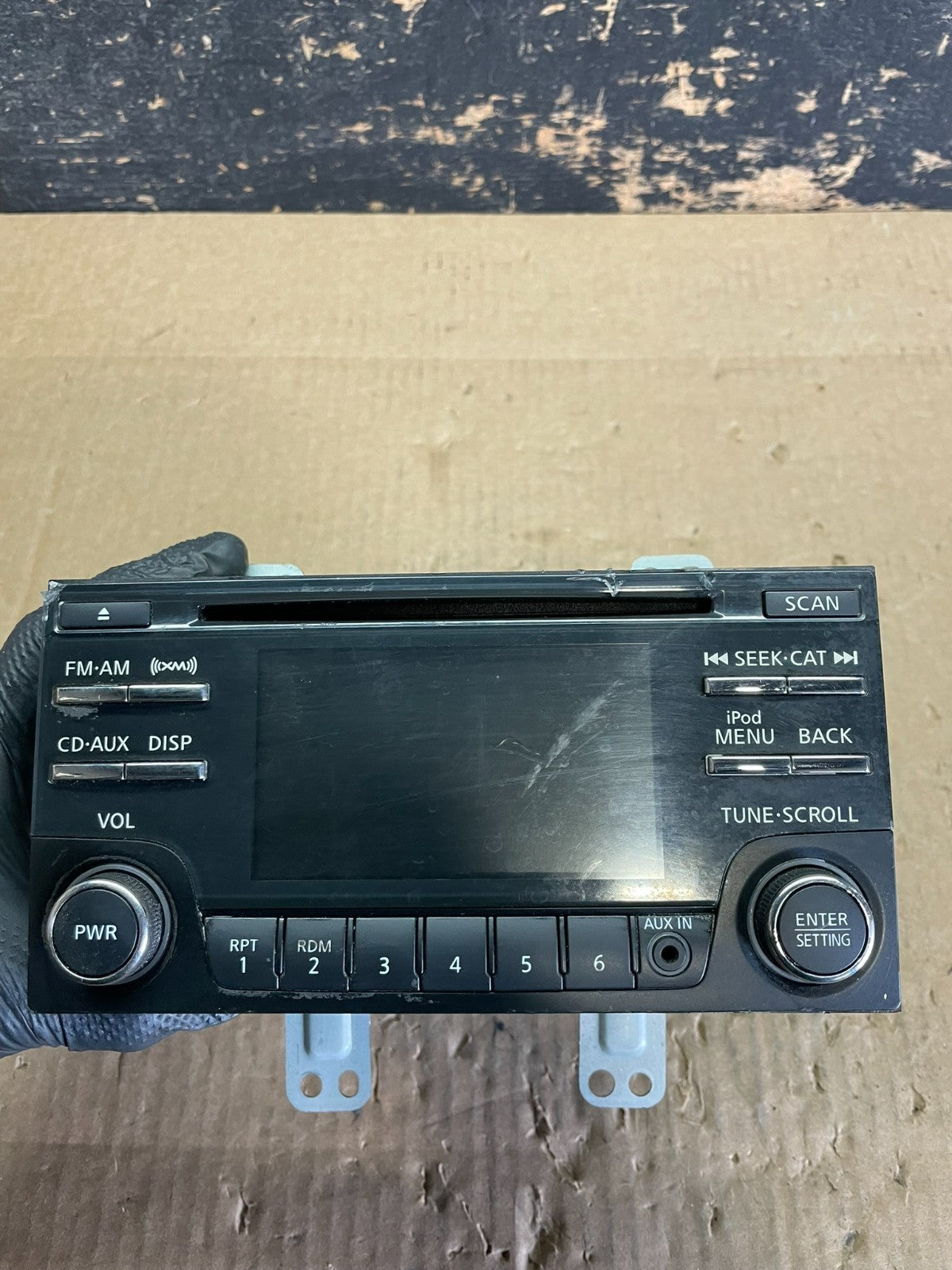 2012 to 2015 Nissan Rogue AM FM XM Radio CD Player Screen Receiver AB3114 DG0