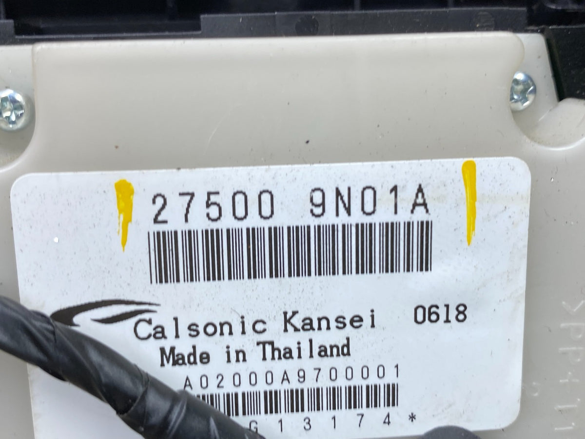 2009-2014 Nissan Maxima Center Console Climate Control Radio Bezel U5604 DG6
