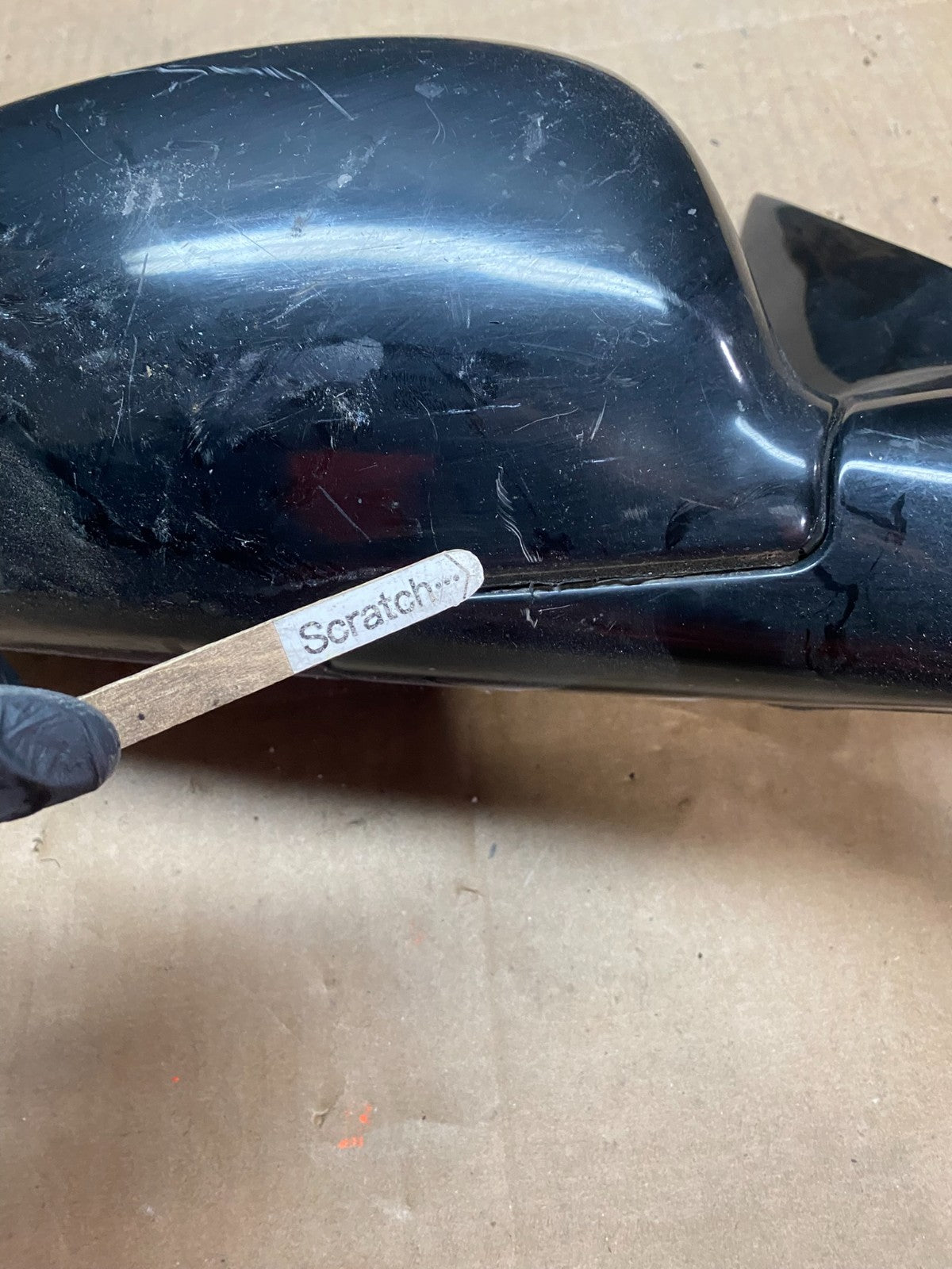 2004 to 2008 Lincoln Town Car Right Passenger View Heat Door Mirror U6263 PZ10