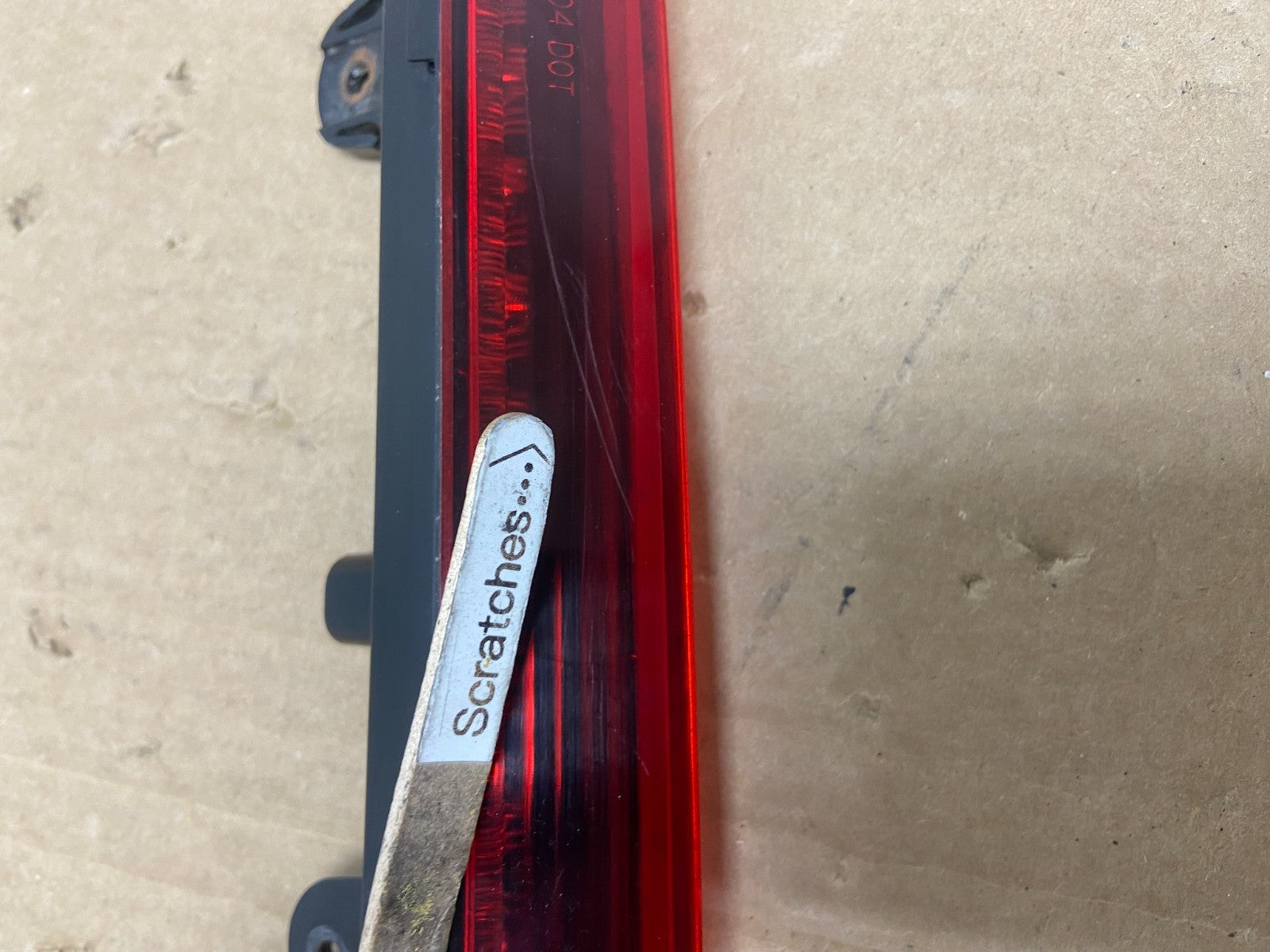 2007 to 2015 AUDI Q7 Rear Spoiler 3RD Third Brake Light AF7302 DG3