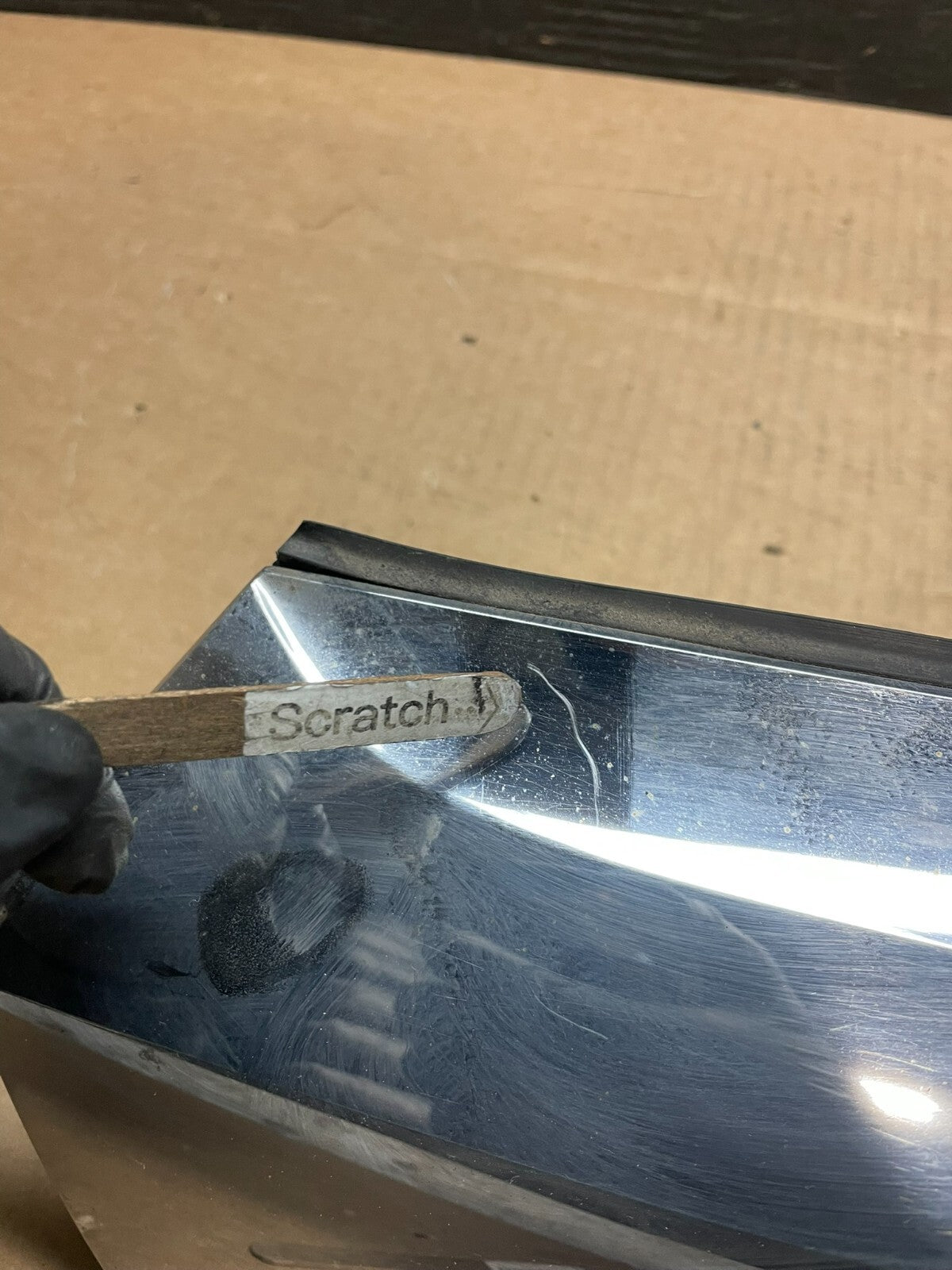 2011-2015 GMC Terrain Tailgate Liftgate Chrome Finish Molding Camera Oem j38794