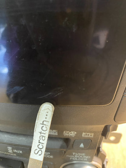 2007 2008 Acura TL Screen Display Navigation Radio Climate Control OEM AA3052 DG2