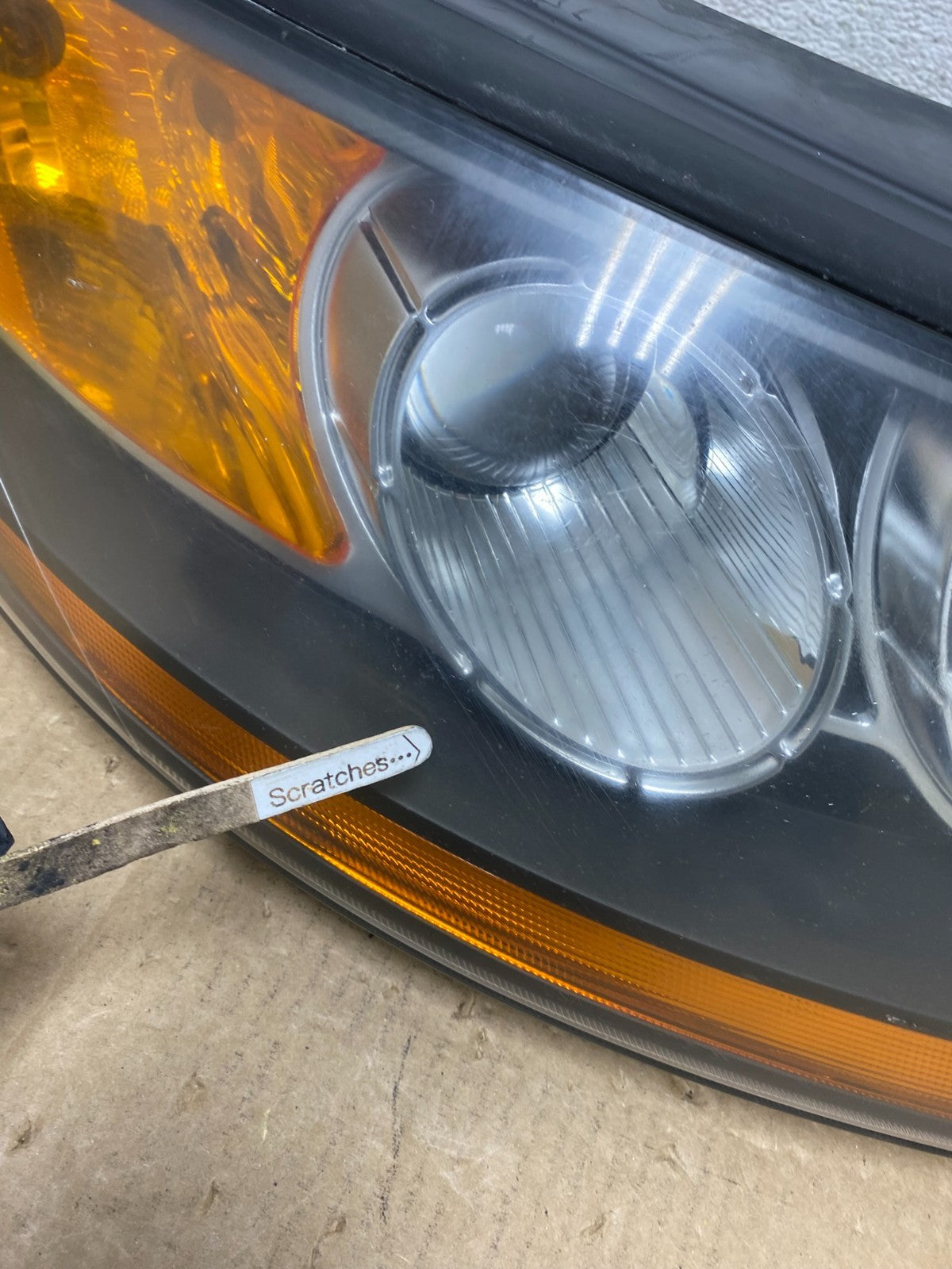 2007 2008 2009 Hyundai Santa Fe Right Passenger Halogen Headlight AG0488 DW3