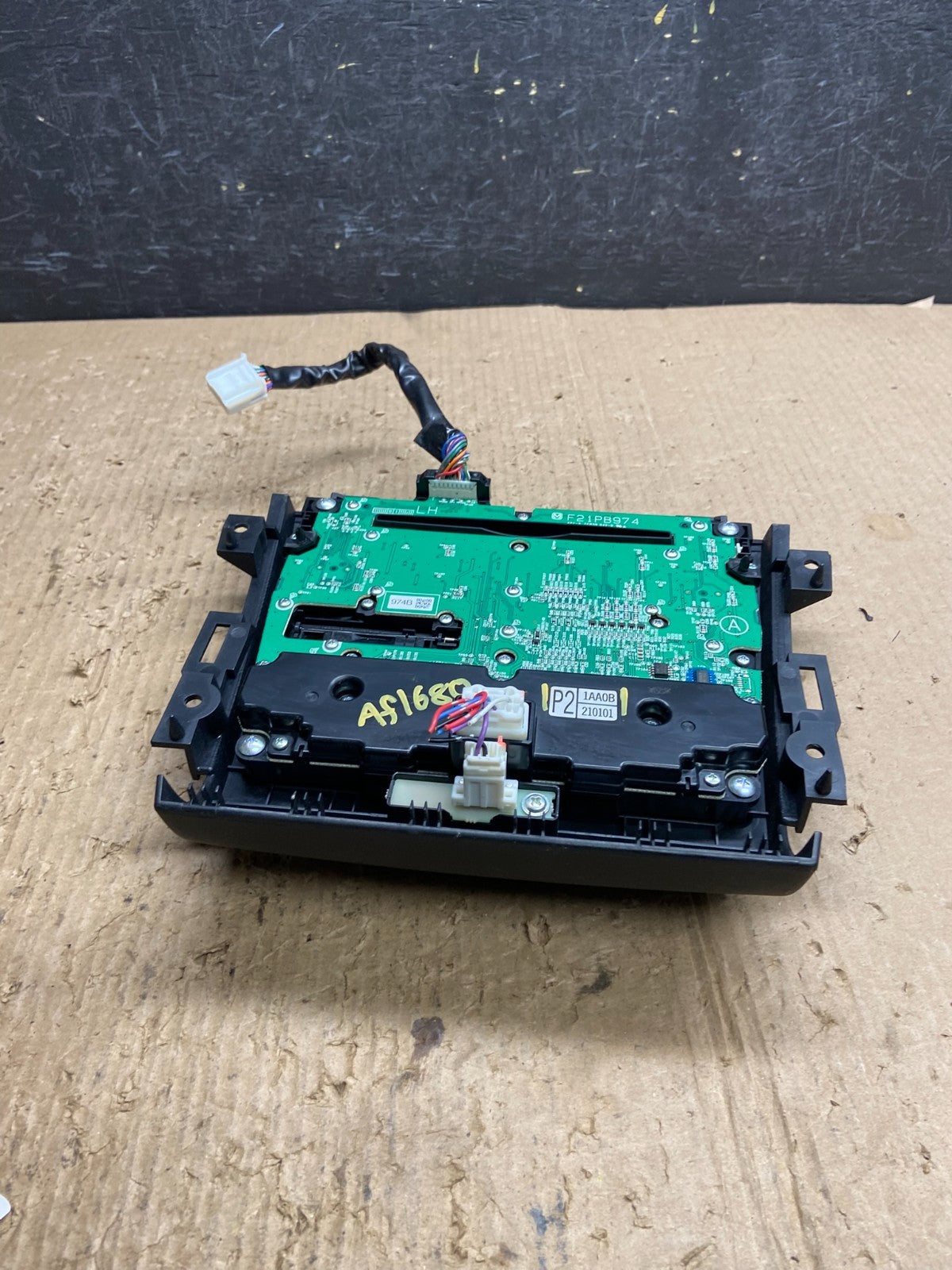 2009 - 2010 Nissan Murano AM FM Radio CD Climate Control Panel AF1680 DG5