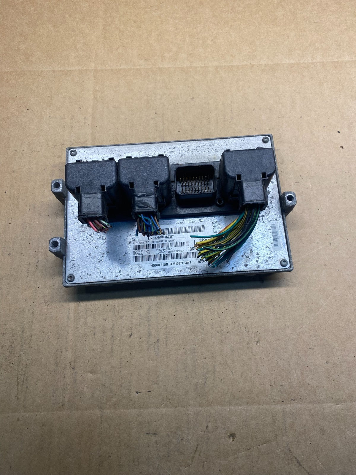 2007 Jeep Liberty Nitro 3.7L Engine Control Unit ECU ECM p05094580ai ac2770 DG0