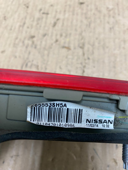 2013 2014 2015 Nissan Sentra Led Left Driver LH Inner Tail Light Oem N1448 DW6
