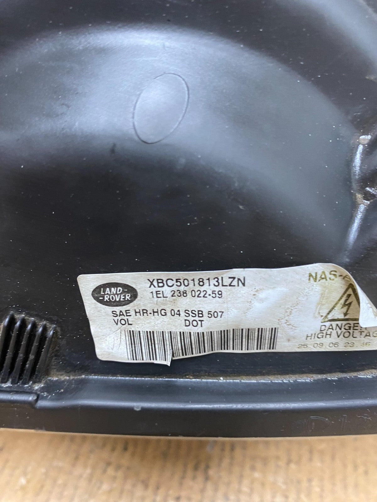 2006-2009 Land Rover Range Rover Left Driver Xenon Hid Headlight AE0495 DW12