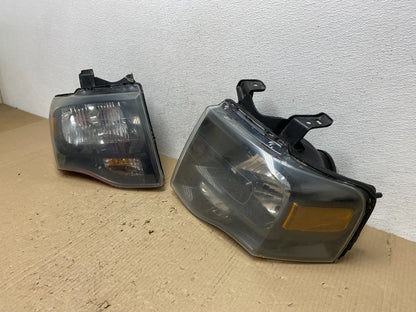 2007 - 2014 Ford Expedition Left+Right Side Headlights Halogen AF2828 DW1