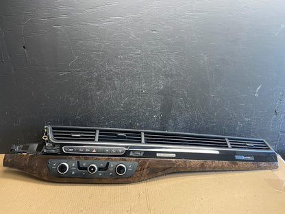 2017-2019 Audi Q7 Center Console Climate Control Air Vent Dash Panel AE3900 DG0
