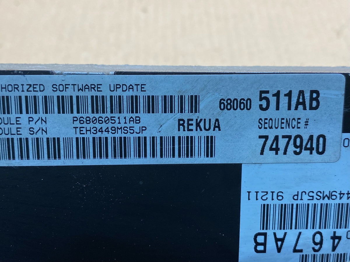 2009 to 2010 Jeep Grand Cherokee Computer Engine Control ECU ECM ah3174 DG2