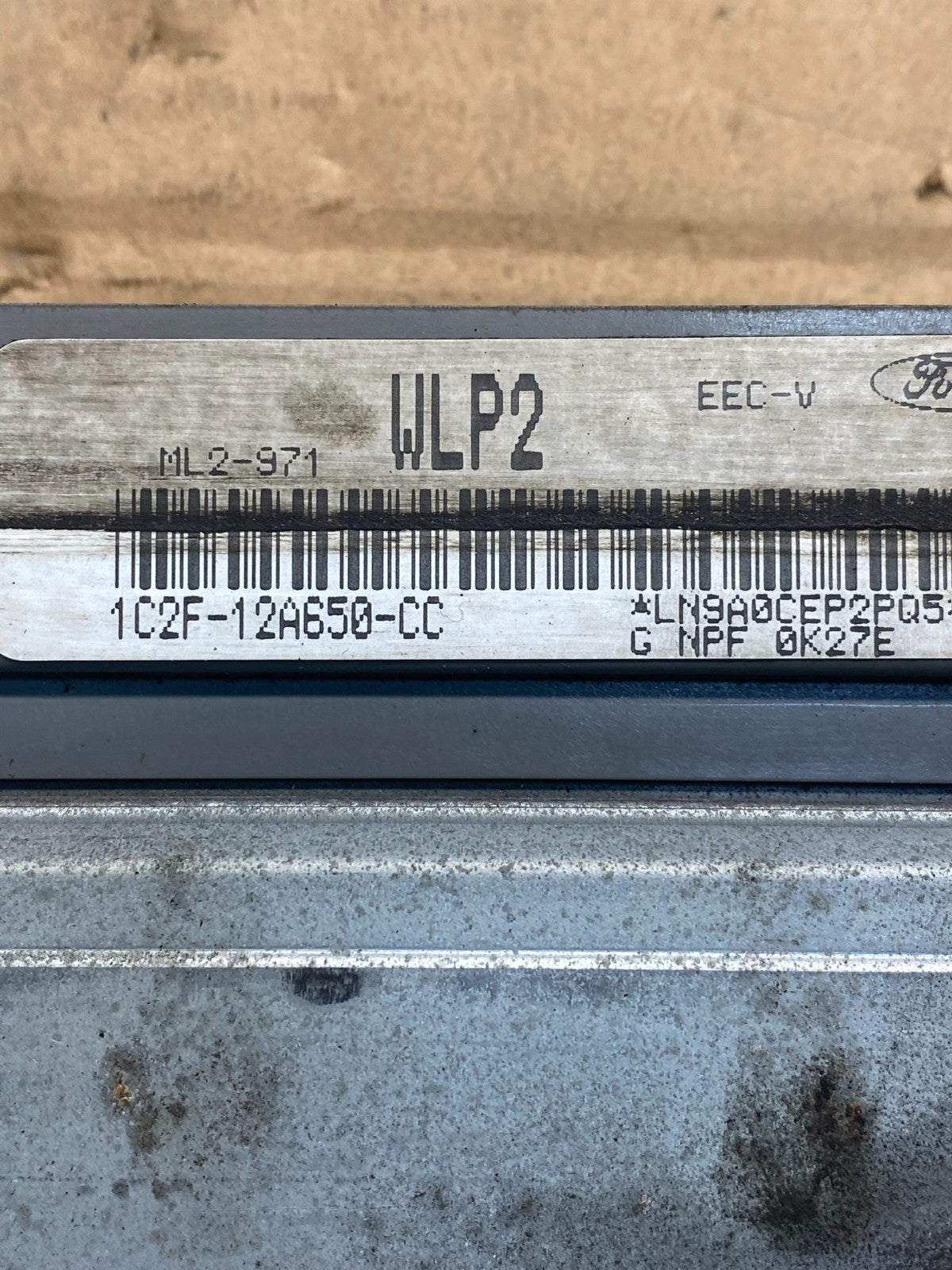 2000 Ford E250 E350 4.2L Van Engine Control Computer 1c2f-12a650-cc AD9619 DG2