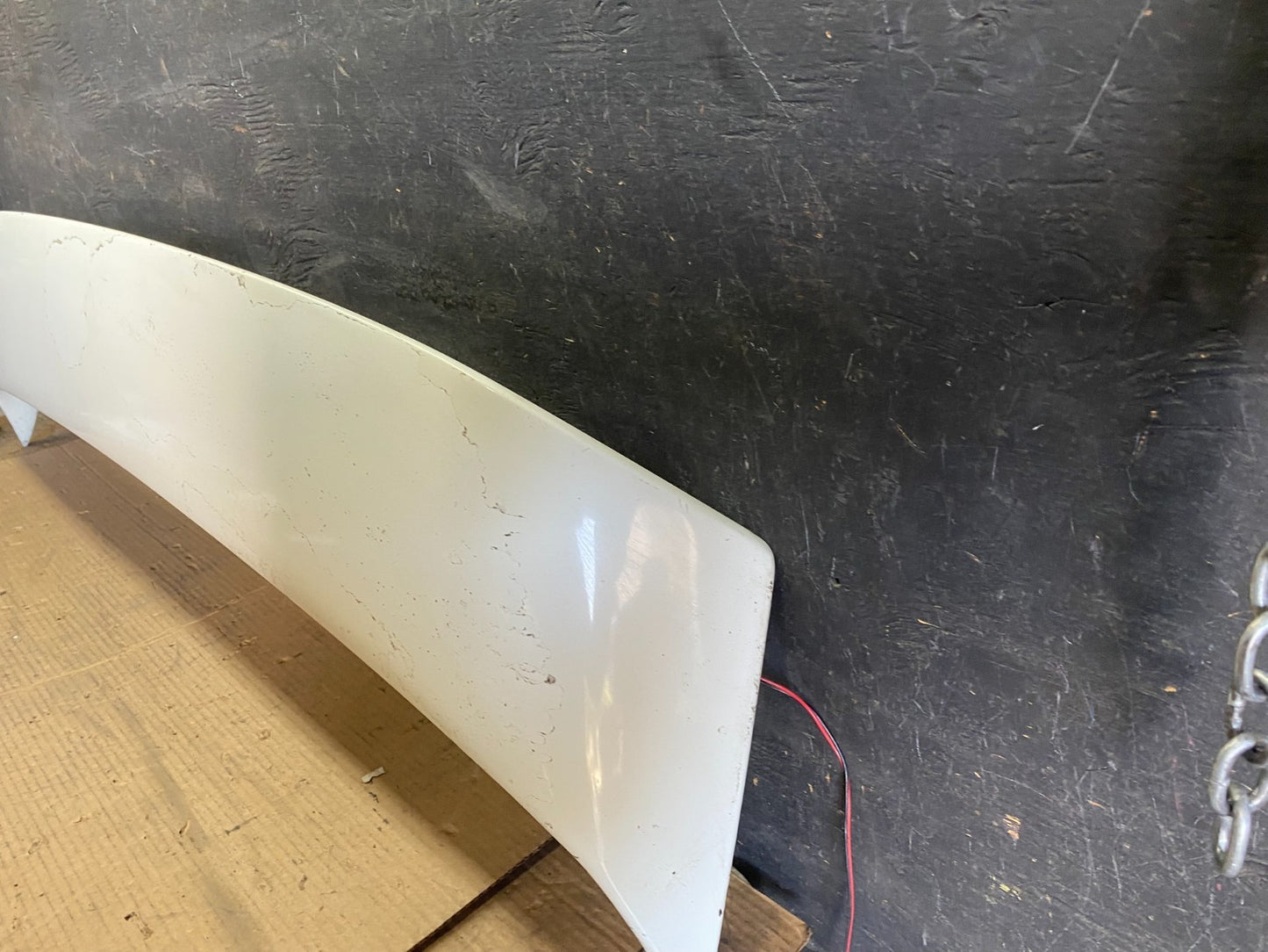 2002-2003 Mitsubishi Lancer Rear Spoiler With Brake Light OEM R2304 DG1