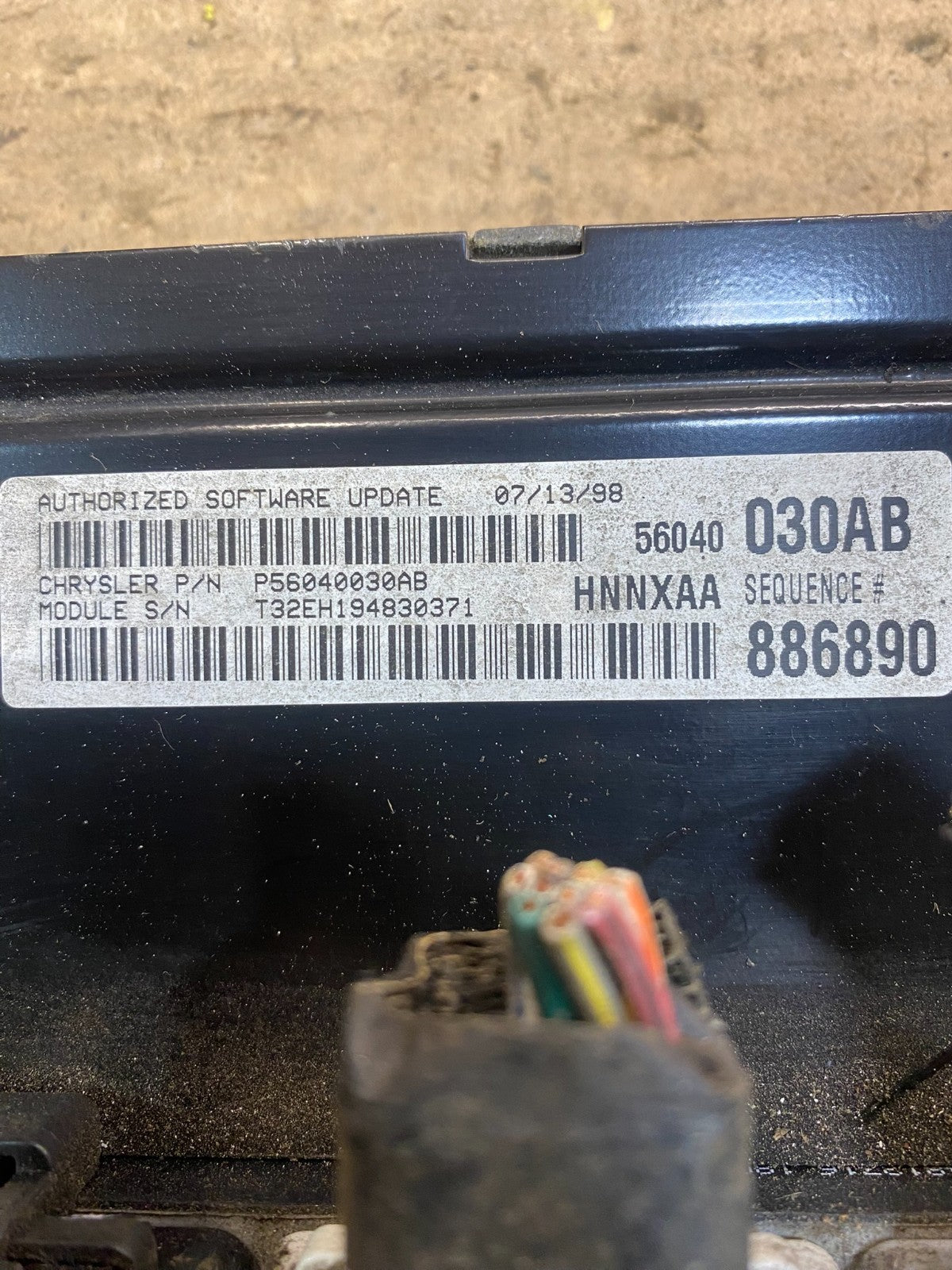 1999 Dodge Dakota 3.9L Engine Computer Module ECM ECU Unit OEM aa2881 DG4