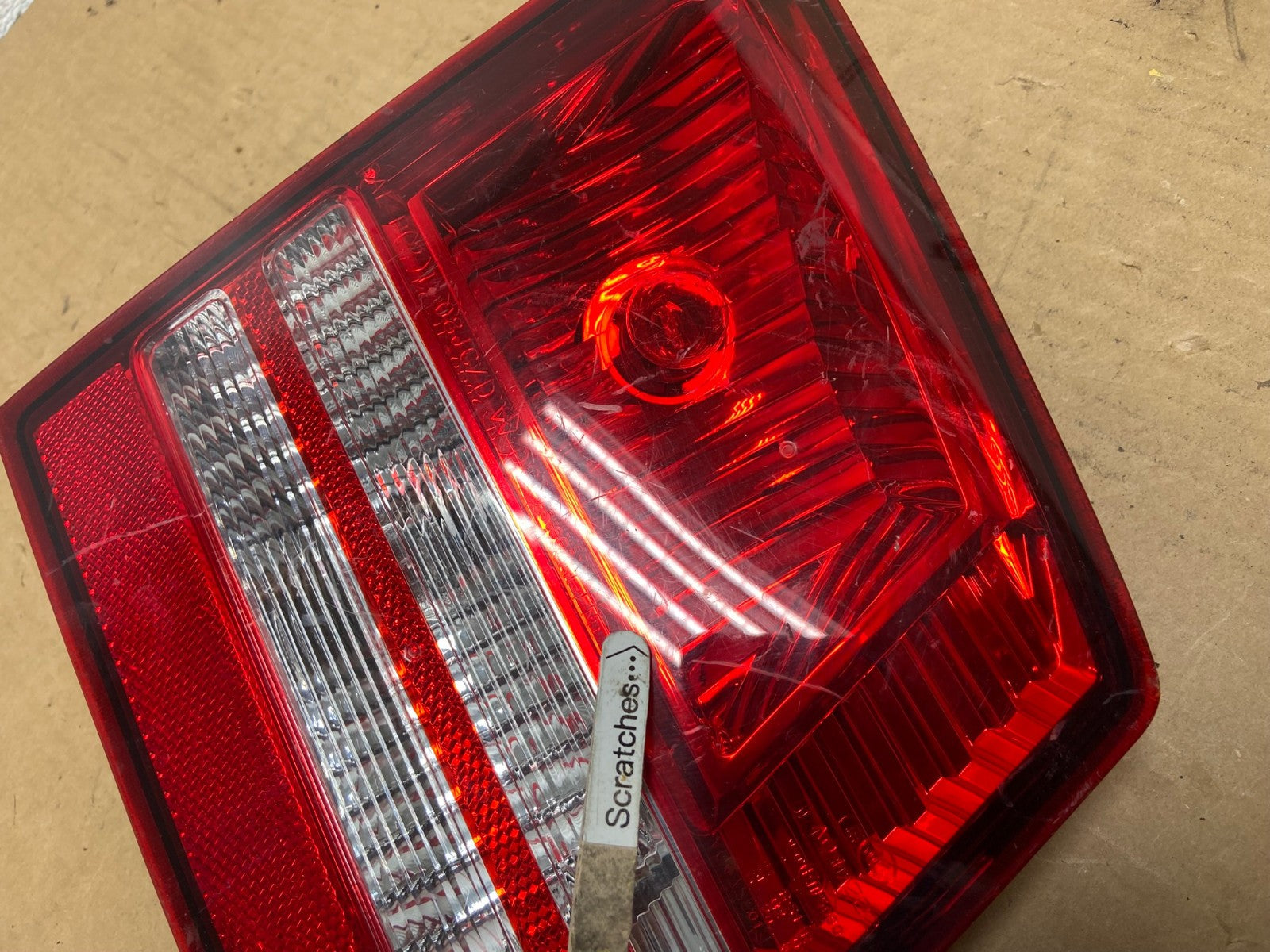2009-2011 Dodge Journey Left Driver Inner Trunk Lid Tail Light AD2723 LK3