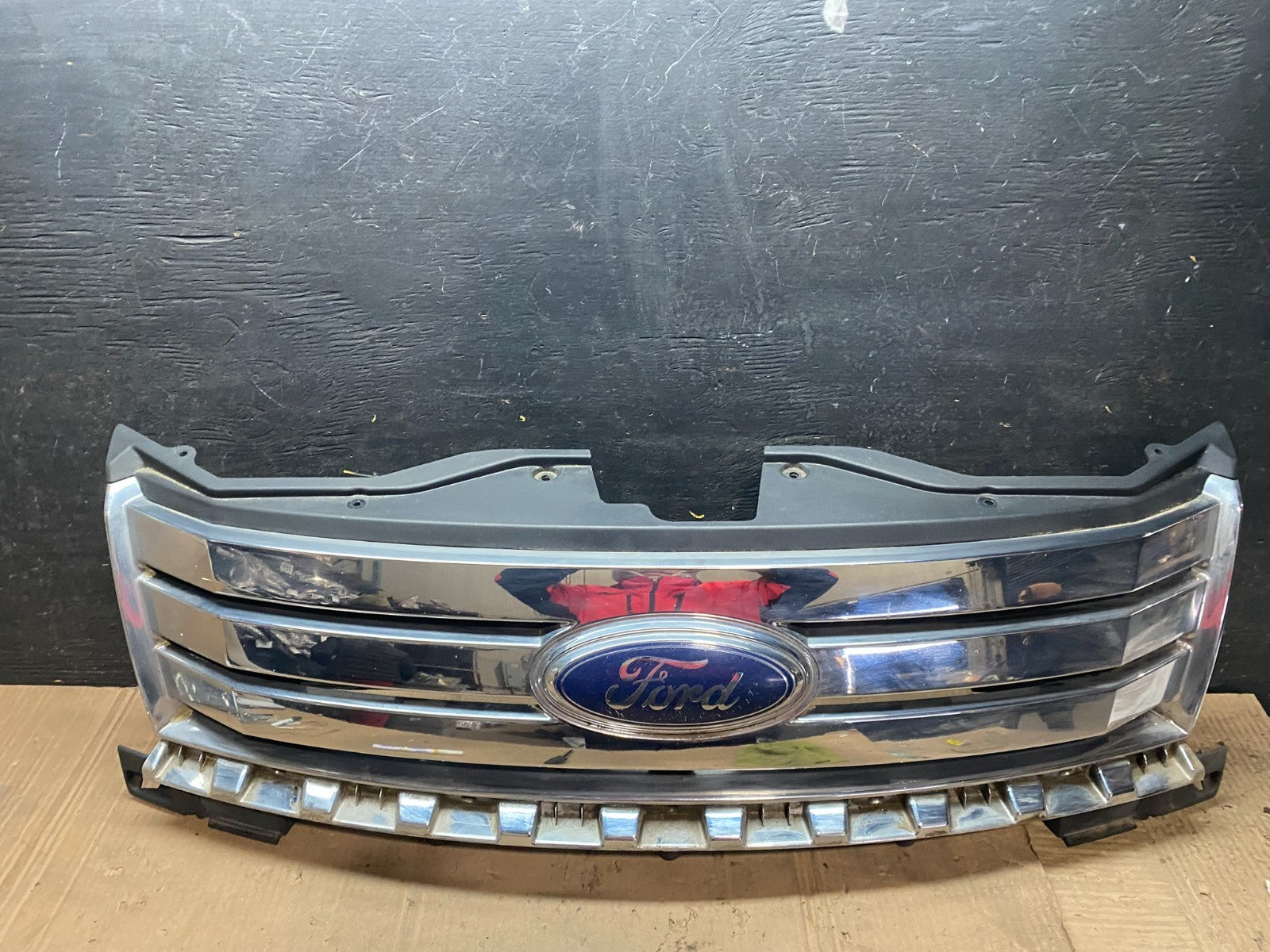 2007 2008 2009 2010 Ford Edge Front Upper Chrome Grill Grille Oem w2430 DG0