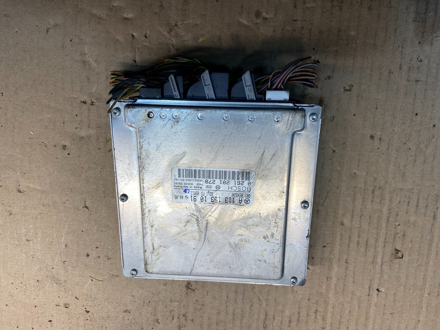 2003 to 2006 Mercedes S430 S500 ECU ECM Engine Control Module Unit AC0530 DG1
