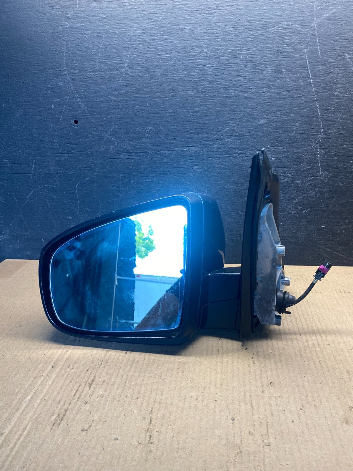 2007 to 2013 BMW X5 Left Driver LH View Door W/ Camera Mirror AE6349 DW8