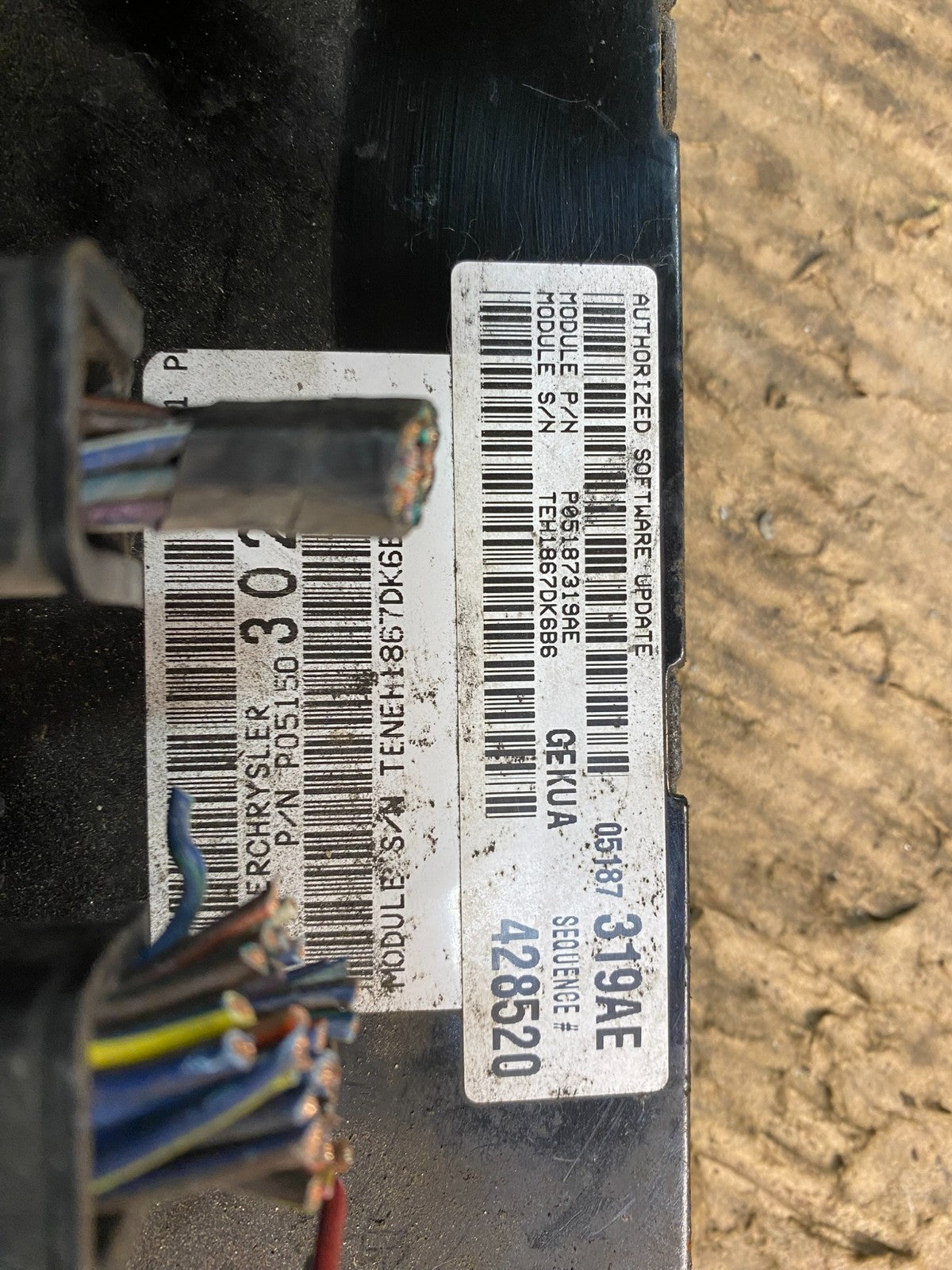 2008 Jeep Grand Cherokee  Commander 3.7L Engine Computer ECU PCM OEM y1449  DG4